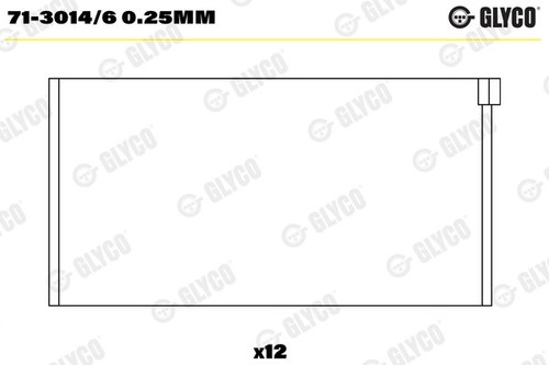 Glyco 3014 25mm big - 71-3014/6,