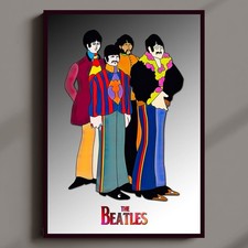 The Beatles Yellow Submarine Poster  Lennon MULTI-PRINT or 3 FRAMED Options NEW