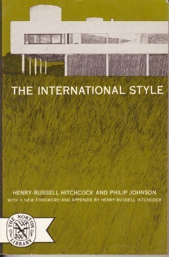 The international style - the, by