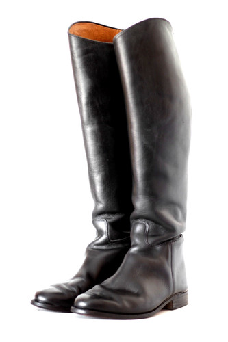 Officer leather riding boots - officer, (