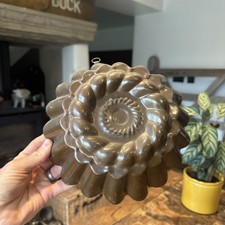 Vintage Copper Fish Jelly Cake Mould Interior Design Kitchenalia With Hook