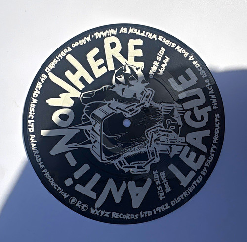 Anti nowhere league woman - league,