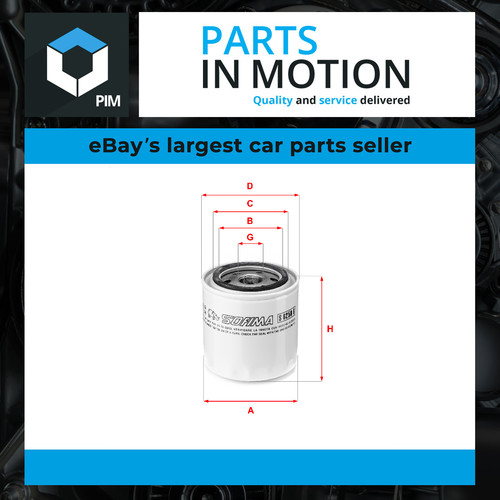 Oil filter s6250r sofima - filter,