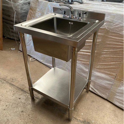 600mm single bowl - single, commercial