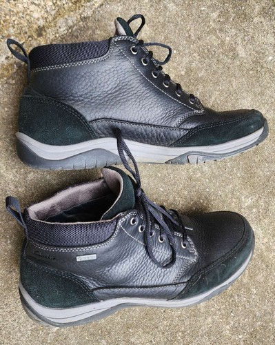 Clarks gore tex - black, leather