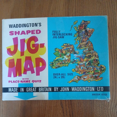 Vintage waddingtons jigsaw - vintage,