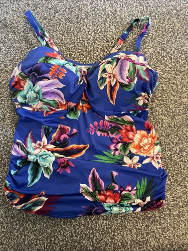Fantasie blue floral - blue,