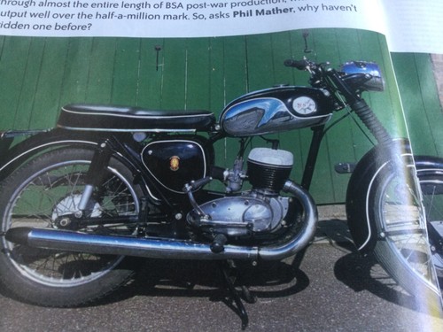Bsa bantam b175 motorcycle - b175,