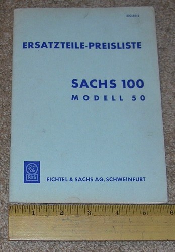 Sachs 100 model motorcycle - 100,