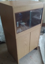 Snake Vivarium with Glass sliding doors+storage cupboard Used