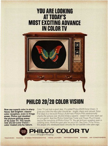 1964 philco color - 1964, tv