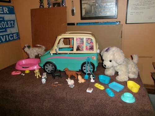 Barbie vet vehicle - vet, +