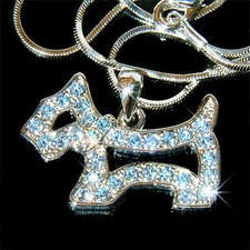 Blue Scottie DOG made with