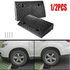 2Pcs Car Kerb Ramp Curb Ramps