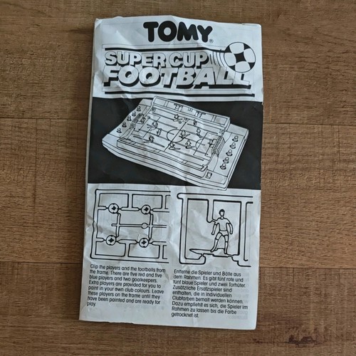 Tomy super cup football - tomy,