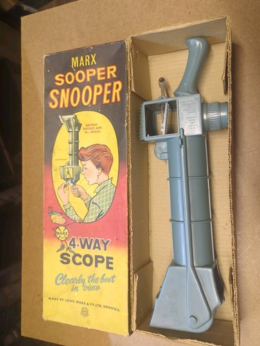 Vintage marx sooper snooper - vintage,