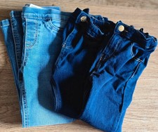 Girls Mixed Blue  Jeans x3