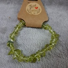 Peridot Natural Chip  Crystal