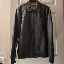 VINTAGE "VOLCOM" 100% LEATHER