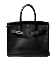 Vintage Hermes Birkin 30 Black