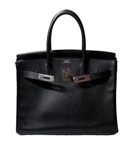Vintage hermes birkin black - vintage,