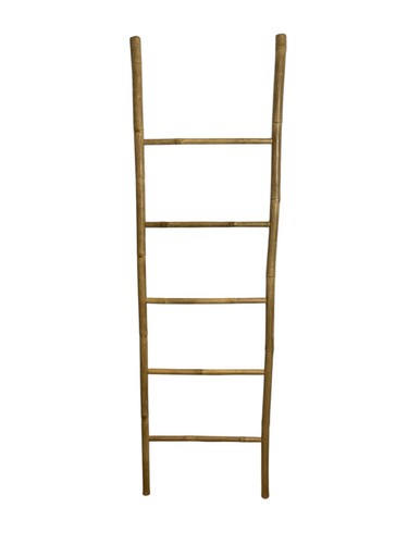 Bamboo towel ladder - bamboo,