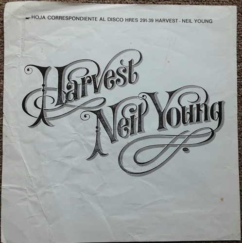 Neil young harvest - young, album
