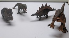Detailed Dinosaur Herd of 4