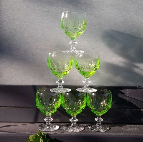 art deco wine glasses