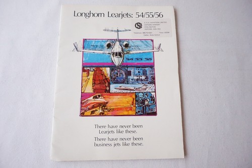 C1970s longhorn learjet - longhorn,