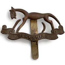 Original WW1 Berkshire Imperial Yeomanry Regiment Cap Badge - British Cavalry