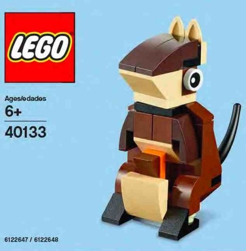 Lego monthly build kangaroo - lego,