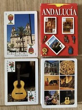 Pack of 48 Spanish Baraja Souvenir Playing Cards - Andalucia - Espanola - Scenic