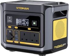 VTOMAN FlashSpeed 600 Portable Power Station 600W-499Wh Solar Generator Camping