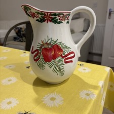 Tiffany and Co Christmas Jug- Tiffany Holly