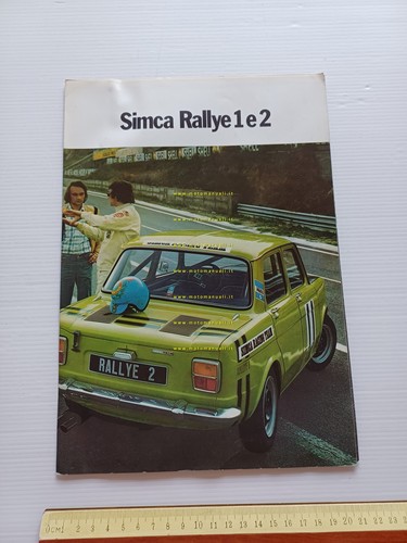 Simca 1000 rallye 1 - rallye,