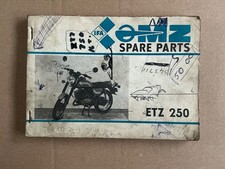 GENUINE MZ SPARE PARTS BOOK