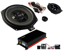 Vibe Car Amplifier + Subwoofer + Speaker Upgrade Kit for BMW E90 3 Series Saloon
