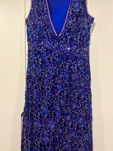 Monsoon purple fully - , beaded