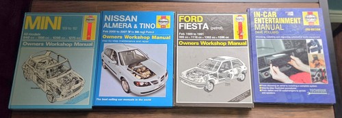 Haynes car repair manuals - 4,