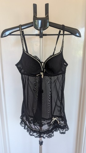 Ann summers black frilly - summers,