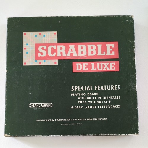 Vintage scrabble luxe board - vintage,