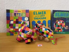 Elmer The Elephant Plush, Pull