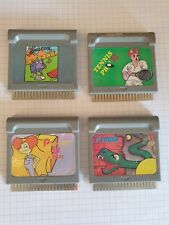 4 Supervision game cartridges