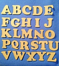   Wooden MDF Letters Large