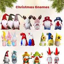 Christmas Gnome Decorations Faceless Doll Toy Santa Claus Home Table gonk Plush