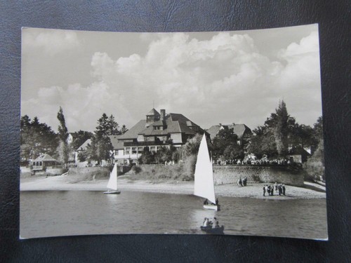 Postcard paulsdorf house lake - postcard,