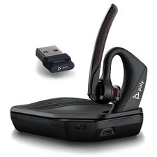 NEW Poly (Plantronics) Voyager 5200 Bluetooth Headset + Charging Case - SEALED
