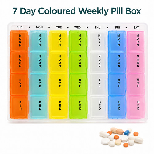 Day weekly pill box 28 - weekly,