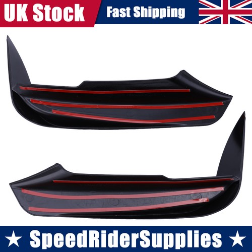 Gloss black front splitter lip - gloss,
